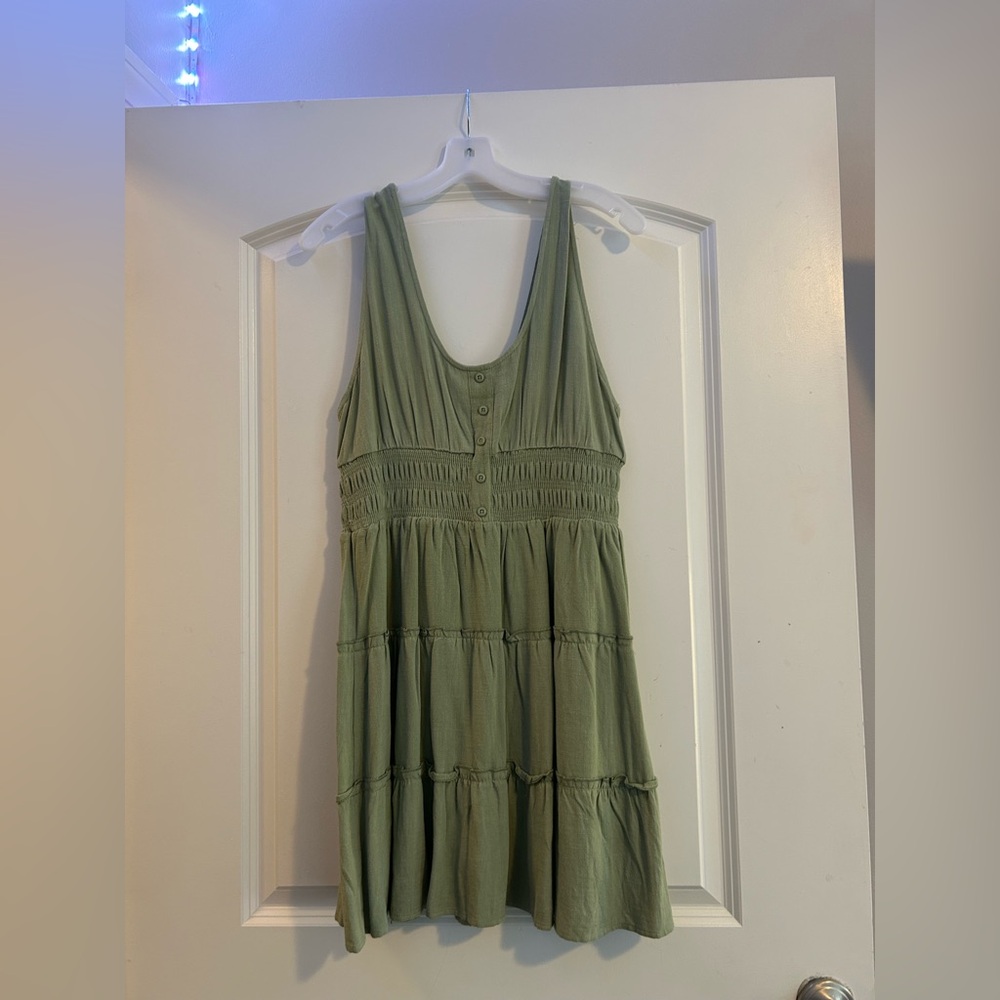 Sage Green Fall Dress